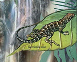 Reptiles Stamp Crocodylus Cataphractus Varanus Komodoensis S/S MNH #5767 /Bl.630