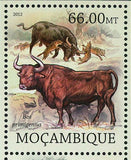 Mammals Stamp Hippotragus Leucophaeus Eudorcas Rufina S/S MNH #5856-5859