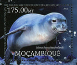Marine Life Stamp Monachus Schauinslandi Sphyrna Mokarran S/S MNH #5816 / Bl.637