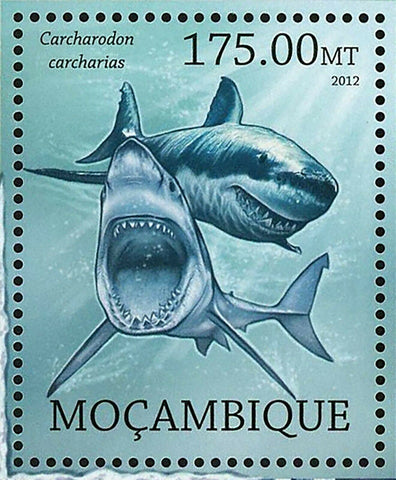 Carnivores Stamp Carcharodon Carcharias Ursus Maritimus Souvenir Sheet MNH #5802