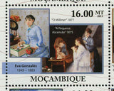 Impressionism Paintings Stamp Armand Guillaumin Edouard Manet S/S MNH #5177-5182