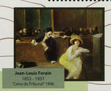 Impressionism Paintings Stamp Edouard Manet Alfred Sisley S/S MNH #5183 / Bl.541