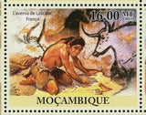 Prehistoric Paintings Stamp Cave Lascaux Chauvet Altamira Niaux S/S MNH #5079
