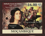 Renaissance Stamp Raffaello Sanzio Giotto di Bondone Sandro S/S MNH #5100-5105