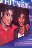 Whitney Houston Stamp Michael Jackson Kevin Costner S/S MNH #5651 / Bl.610