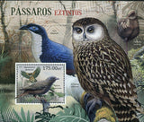 Birds Stamp Mascarenotus Murivorus Aplonis Mavornata S/S MNH #5745 / Bl.627