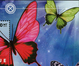 Butterflies Stamp Henry John Elwes Morpho Monarch S/S MNH #6131 / Bl.685