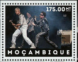 U2 Stamp Stars of Music Madonna Souvenir Sheet MNH #6250 / Bl.702