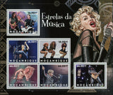 Metallica Stamp Shakira Beyonce Slash Elton John Bryan Adams S/S MNH #6244-6249