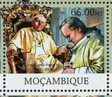 Catechism Stamp Catholic Church Pope John Paul II Souvenir Sheet MNH #6041-6046