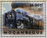 Union Pacific Stamp Railroad Trains Locomotive Big Boy No.844 S/S MNH #6090-6095