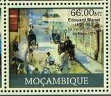 Edouard Manet Stamp Art Paintings The Garden Sailing Port S/S MNH #5874-5879