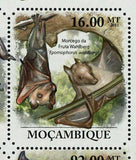 Bats Stamp Rhinolophus Blasii Nyctalus Noctula Rousettus S/S MNH #4945-4950