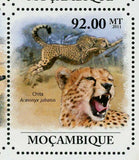 Wild Cats Stamp Caracal Caracal Acinonyx Jubatus Souvenir Sheet MNH #5015-5020