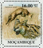 Wild Cats Stamp Caracal Caracal Acinonyx Jubatus Souvenir Sheet MNH #5015-5020