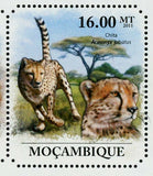 Wild Cats Stamp Caracal Caracal Acinonyx Jubatus Souvenir Sheet MNH #5015-5020