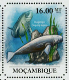 Dugongs Stamp Dugong Dugon Marine Fauna Souvenir Sheet MNH #4994-4999