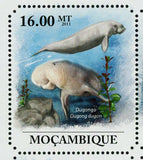 Dugongs Stamp Dugong Dugon Marine Fauna Souvenir Sheet MNH #4994-4999