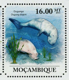 Dugongs Stamp Dugong Dugon Marine Fauna Souvenir Sheet MNH #4994-4999