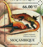 Lizards Stamp Tropical Emperator Platysaurus Intermedius S/S MNH #4854-4859