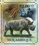 Rhinos Stamp Rinoceronte de Albrecht Durer Diceros Bicornis S/S MNH #4980-4985