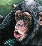 Monkeys Stamp Gorilla Beringei Pan Paniscus Pan Troglodytes S/S MNH #5830/Bl.639