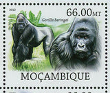 Monkeys Stamp Pan Paniscus Gorilla Beringei Pan Troglodytes S/S MNH #5824-5829
