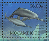 Dolphins Stamp Pontoporia Blainvillei Platanista Gangetica S/S MNH #5817-5822