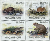 Rodents Stamp Pseudomys Gouldii Megalomys Luciae Souvenir Sheet MNH #5692-5699