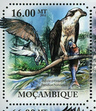 Ospreys Stamp Hawk Bird Pandion Haliaetus Souvenir Sheet MNH #4917-4922
