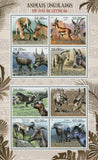 Ungulates Stamp Equus Hemionus Bubalus Depressicornis S/S MNH #5674-5681