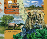 Kruger National Park Stamp Diceros Bicornis Panthera Leo S/S MNH #6054 / Bl.674