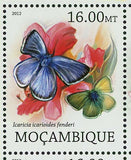 Butterflies Stamp Speyeria Zerene Myrtleae Pterourus Homerus S/S MNH #5656-5663
