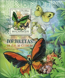 Butterflies Stamp Ornithoptera Meridionalis Pieris Brassicae Wollastoni S/S MNH