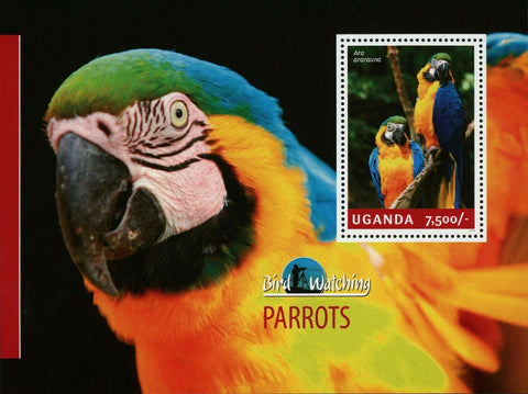 Parrots Stamp Birds Ara Ararauna Souvenir Sheet MNH #3269 / Bl.460