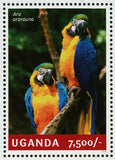 Parrots Stamp Birds Ara Ararauna Souvenir Sheet MNH #3269 / Bl.460