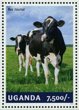 Farm Animals Stamp Sheeps Cows Bos Taurus Souvenir Sheet MNH #3294 / Bl.465