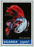 Siamese Fighting Fish Stamp Betta Splendens Souvenir Sheet MNH #3279 / Bl.462