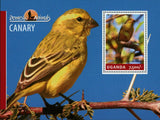 Canary Stamp Birds Serius Canaria Souvenir Sheet MNH #3289 / Bl.464