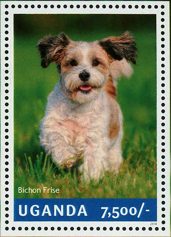 Dogs Stamp Domestic Animal Bichon Frise Souvenir Sheet MNH #3318 / Bl.469