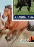 Horse Stamp Domestic Animals Equus Ferus Caballus Souvenir Sheet MNH #3304/Bl467