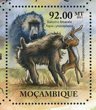 Primates Stamp Otolemur Crassicaudatus Papio Cynocephalus S/S MNH #5036-5041