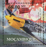 Bombardment Guernica Stamp Aircrafts Pablo Picasso Messerschmitt S/S MNH #5589