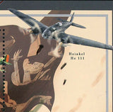 Bombardment Guernica Stamp Aircrafts Junkers Ju 52 Heinkel S/S MNH #5595/Bl. 602