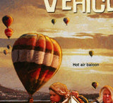 Non Motorized Vehicles Stamp Hang Glider Hot Air Balloon Rowing S/S MNH #2895