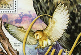Owls Stamp Verreaux's Eagle-Owl Barn Owl Tyto Alba Short-eared S/S MNH #2799