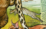 Wild Cats Stamp Leopard Panthera Pardus Lion Panthera Leo S/S MNH #2809 / Bl.378