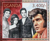 Elvis Presley Stamp Tom Jones Priscilla Presley Sophia Loren S/S MNH #2849-2852