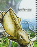 Reptiles Stamp Graceful Chameleon Nile Crocodile S/S MNH #2780-2783