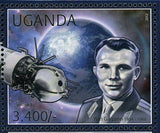Yuri Gagarin Stamp Vostok 1 Mig-15 Monument Astronaut Space S/S MNH #2844-2847
